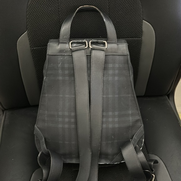 Burberry Unisex Nova Check Mini Backpack - Picture 2 of 4